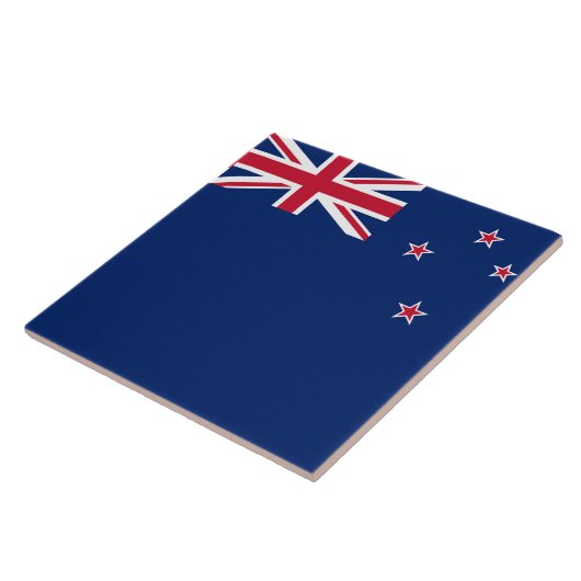 Neuseeland Flag Tile Fliese (Seite)