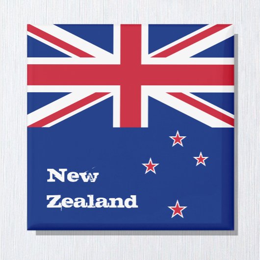 Neuseeland Flag Urlaub, Reise/Sport Magnet