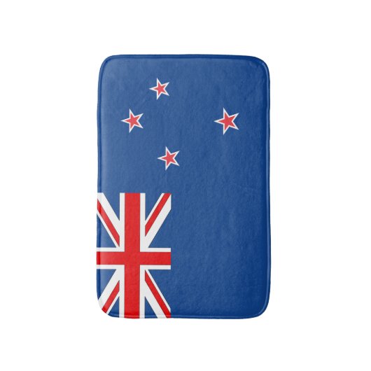 Neuseeland-Flagge Badematte (Vorderseite Vertikal)