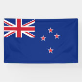 Neuseeland-Flagge Banner (Horizontal)