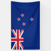 Neuseeland-Flagge Banner (Vertikal)