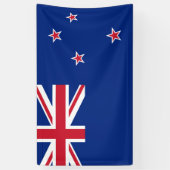 Neuseeland-Flagge Banner (Vertikal)