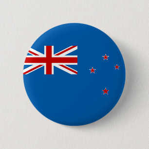 Neuseeland-Flagge Button