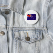 Neuseeland-Flagge-Button Button (Beispiel)