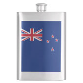 Neuseeland-Flagge Flachmann (Vorderseite)