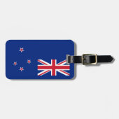 Neuseeland-Flagge Gepäckanhänger (Vorderseite horizontal)