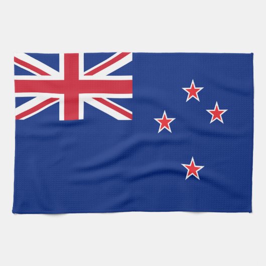 Neuseeland-Flagge Geschirrtuch (Horizontal)
