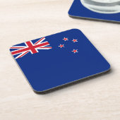 Neuseeland-Flagge Getränkeuntersetzer (Linke Seite)