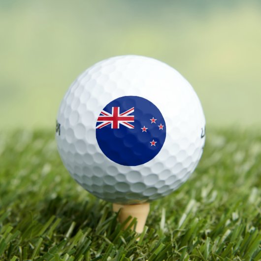Neuseeland-Flagge Golfball (Insitu T-Shirt)