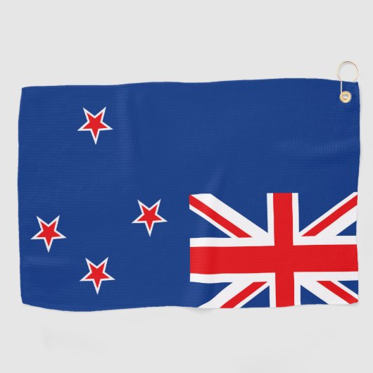 Neuseeland-Flagge Golfhandtuch (Horizontal)