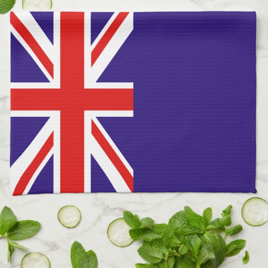 Neuseeland-Flagge Handtuch (Gefaltet)