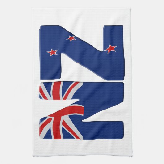 Neuseeland-Flagge Handtuch (Vertikal)