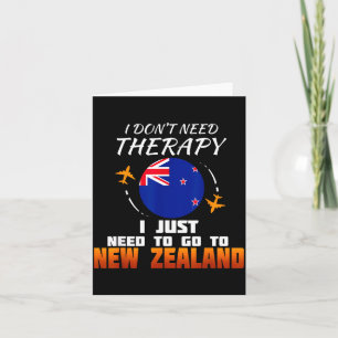 Neuseeland-Flagge I Urlaub I Lustiges Neuseeland Karte