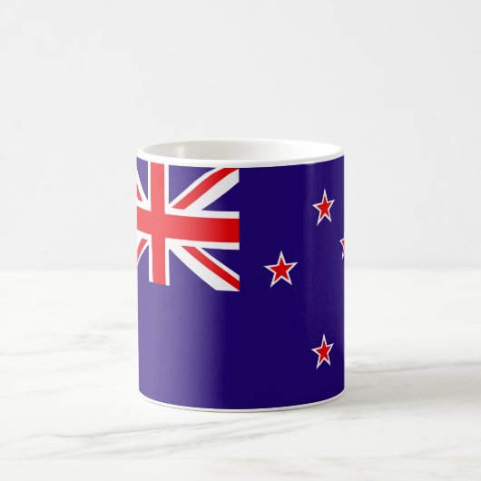 Neuseeland-Flagge Kaffeetasse (Mittel)