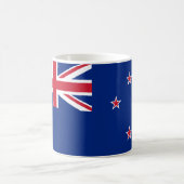Neuseeland-Flagge Kaffeetasse (Mittel)