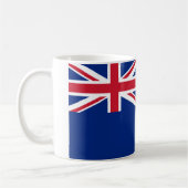Neuseeland-Flagge Kaffeetasse (Links)