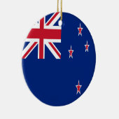 Neuseeland-Flagge Keramik Ornament (Rechts)
