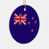 Neuseeland-Flagge Keramik Ornament (Rechts)