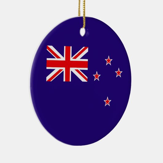 Neuseeland-Flagge Keramik Ornament (Rechts)