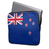 Neuseeland-Flagge Laptopschutzhülle (Vorderseite Links)