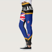 Neuseeland-Flagge Leggings (Links)