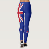 Neuseeland-Flagge Leggings (Rückseite)