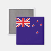 Neuseeland-Flagge Magnet (Vorderseite/Rückseite)