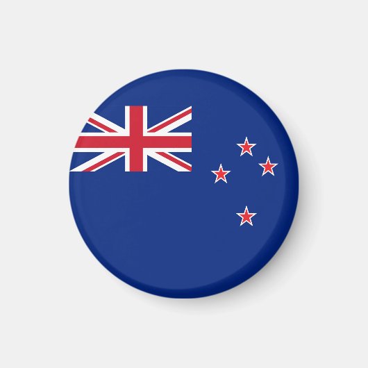 Neuseeland-Flagge Magnet (Vorne)