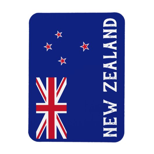 Neuseeland-Flagge Magnet (Vertikal)