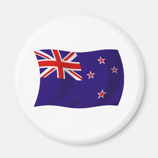 Neuseeland-Flagge-Magnet Magnet (Vorne)