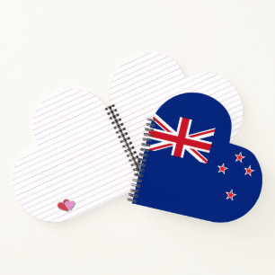 Neuseeland-Flagge Notizblock