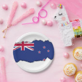 Neuseeland-Flagge Pappteller (Party)