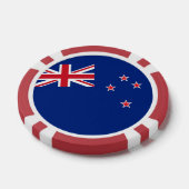 Neuseeland-Flagge Pokerchips (Einzeln)