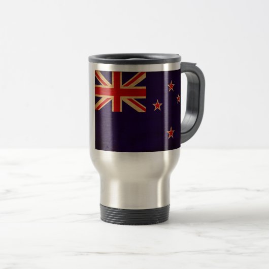 Neuseeland-Flagge Reisebecher (VorderseiteRechts)