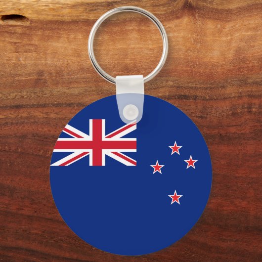Neuseeland-Flagge Schlüsselanhänger (Vorderseite)