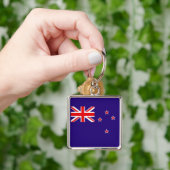 Neuseeland-Flagge Schlüsselanhänger (Hand)