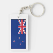 Neuseeland-Flagge Schlüsselanhänger (Rückseite)