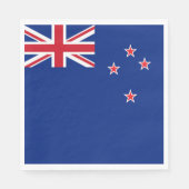 Neuseeland-Flagge Serviette (Vorderseite)