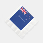 Neuseeland-Flagge Serviette (Ecke)