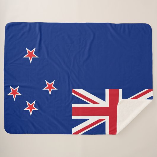 Neuseeland-Flagge Sherpadecke (Vorderseite (Horizontal))