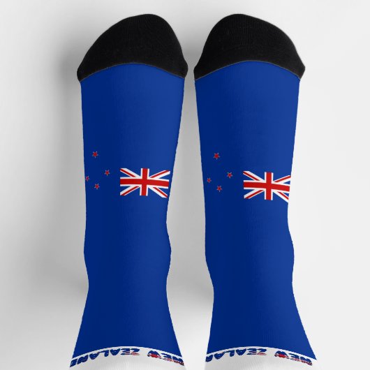 Neuseeland-Flagge Socken (Oben)