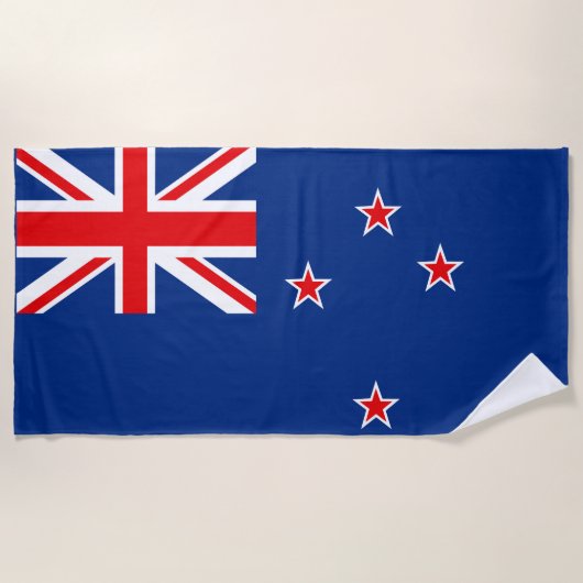 Neuseeland-Flagge Strandtuch (Vorderseite)