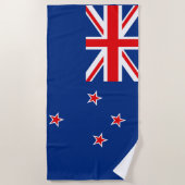 Neuseeland-Flagge Strandtuch (Vorderseite)