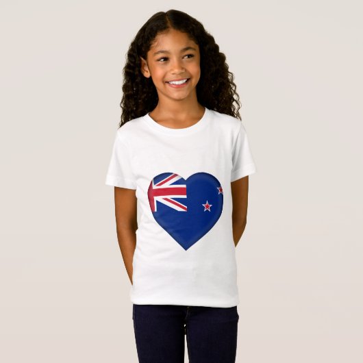 Neuseeland-Flagge T-Shirt (Vorne ganz)