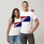 Neuseeland-Flagge T-Shirt (Unisex)