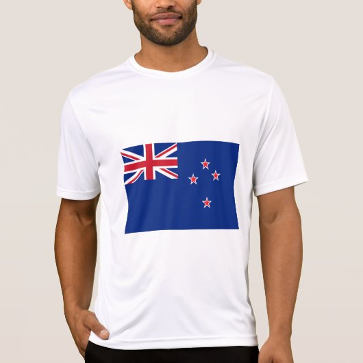 Neuseeland-Flagge T-Shirt (Vorderseite)