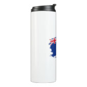Neuseeland-Flagge Thermosbecher (Nach links gedreht)
