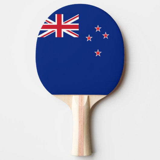 Neuseeland-Flagge Tischtennis Schläger (Vorderseite)