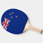 Neuseeland-Flagge Tischtennis Schläger (Seitenansicht)