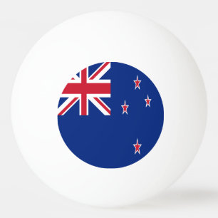 Neuseeland-Flagge Tischtennisball